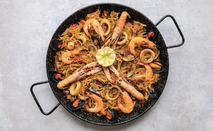 receta de una paella